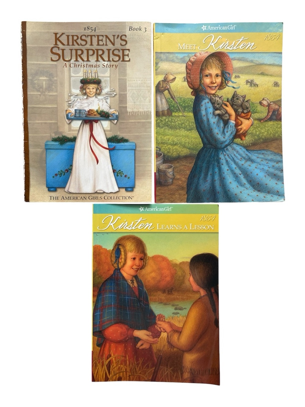 Kirsten American Girl Books - 3 included in set